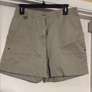 Women's Tan Casual Shorts